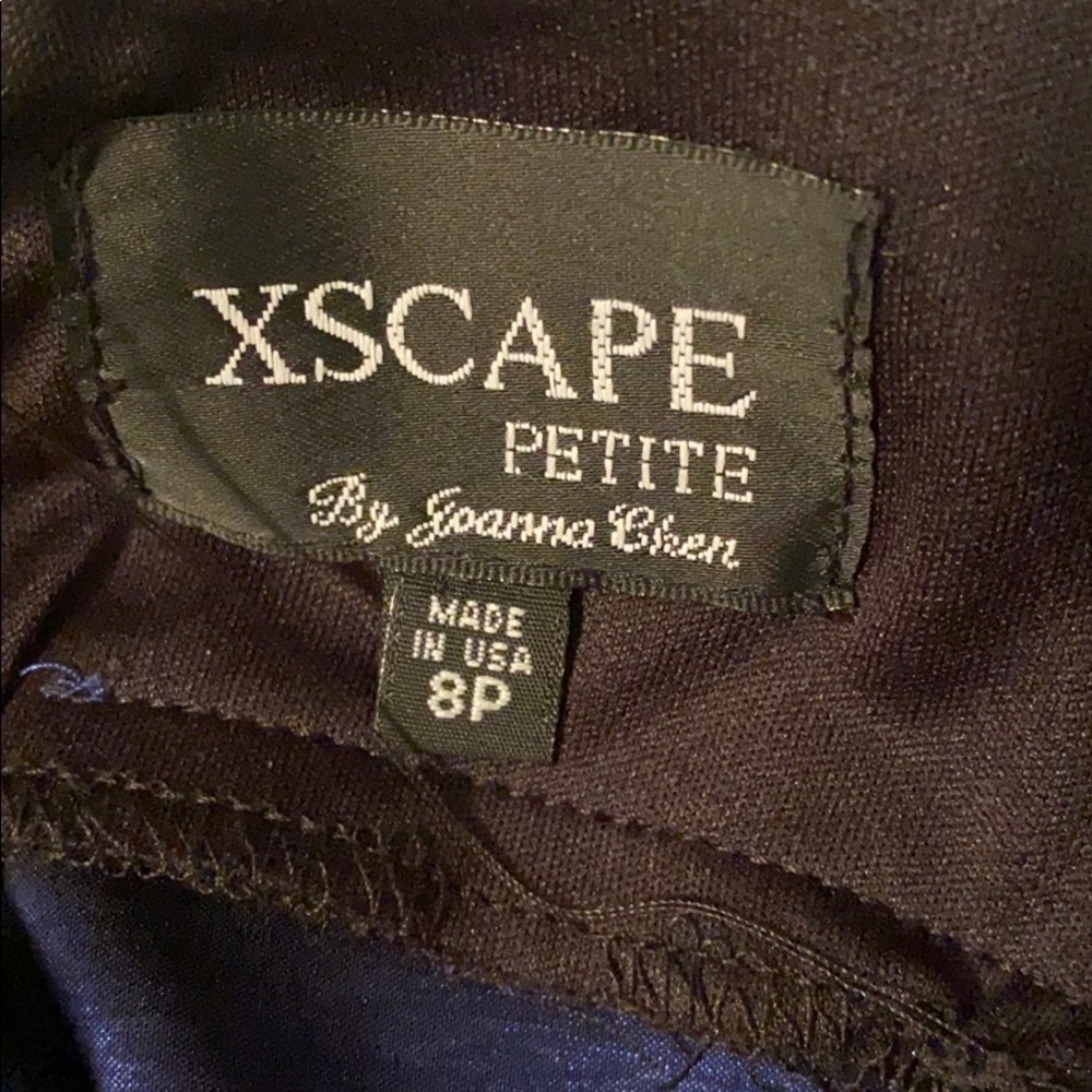 COPY - Xscape by Joanna Chen blue metallic dress - Picture 10 of 12